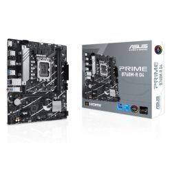 Asus PRIME B760M-R D4, Intel B760, 1700, Micro ATX, 2 DDR4, HDMI, 2.5G LAN, PCIe4, 2x M.2 Asus PRIME B760M-R D4, Intel B760, 1700, Micro ATX, 2 DDR4, HDMI, 2.5G LAN, PCIe4, 2x M.2